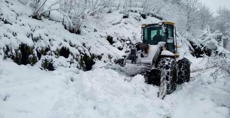 ORDU´DA KAR YAĞIŞI YENİDEN BAŞLADI