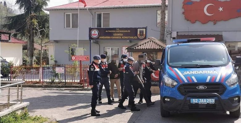 Jandarma, Kablo Hırsızlarını Affetmedi. 2 şüpheli Tutuklandı