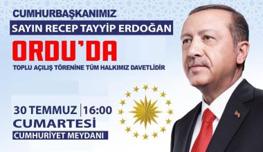 ORDU, FINDIK FİYATI İÇİN CUMHURBAŞKANI’NI BEKLİYOR
