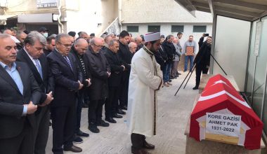 KORE GAZİSİ PAK’A SON VEDA