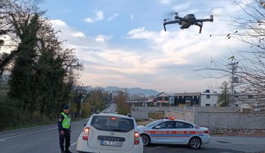 FATSA’DA JANDARMA’DAN DRONE DESTEKLİ DENETİM