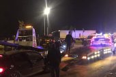 FATSA’DA 2 ARAÇ ÇARPIŞTI