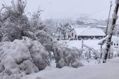 ORDU’DA YAYLALARA KAR YAĞDI