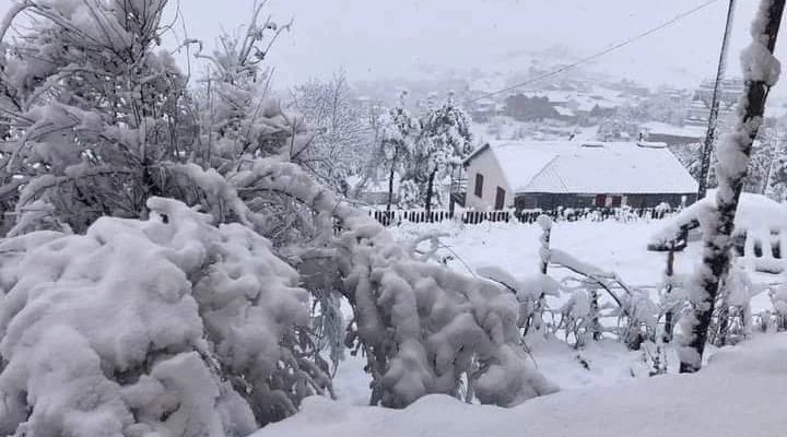 ORDU’DA YAYLALARA KAR YAĞDI