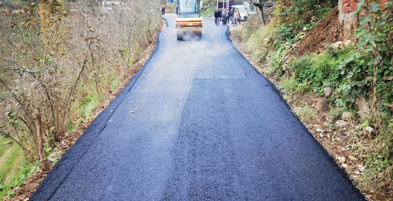 ORDU’DA BÜYÜKŞEHİR’İN ASFALT SEFERBERLİĞİ SÜRÜYOR