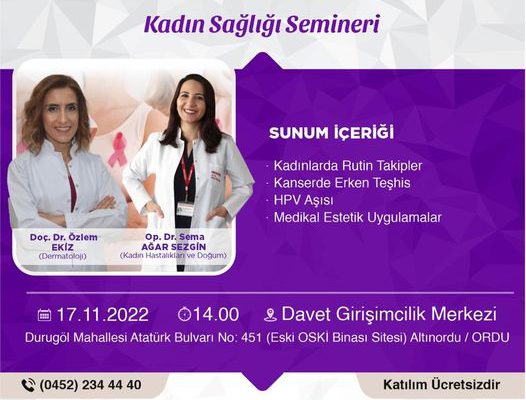 BÜYÜKŞEHİR’DEN SEMİNERE DAVET