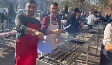 FATSA HAMSİ FESTİVALİNDE 10 TON HAMSİ TÜKETİLDİ