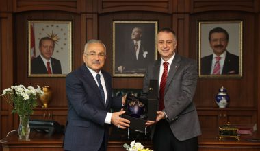 BAŞKAN GÜLER’DEN, OTSO’YA İADEYİ ZİYARET