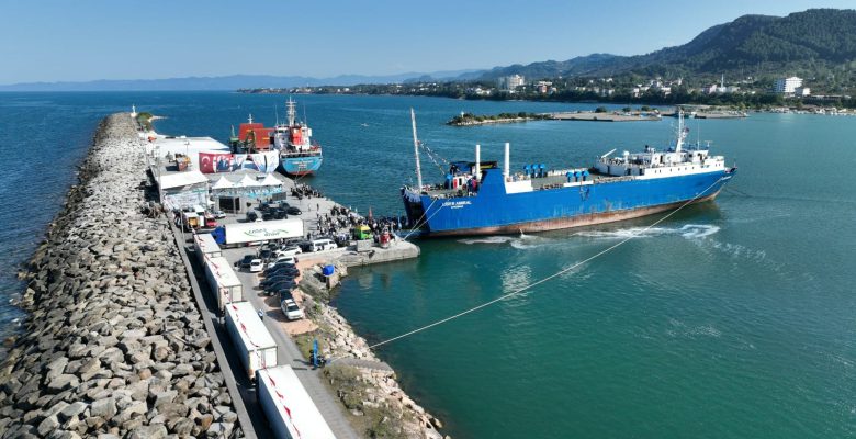 ÜNYE LİMANI DÜNYAYA AÇILDI