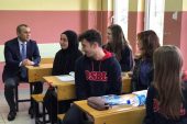 VALİ SONEL ARA TATİLİN ARDINDAN İLK DERSE KATILDI