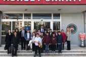BİLGİ EVİ ÖĞRENCİLERİ ÜNYE ADALET SARAYI´NI GEZDİ