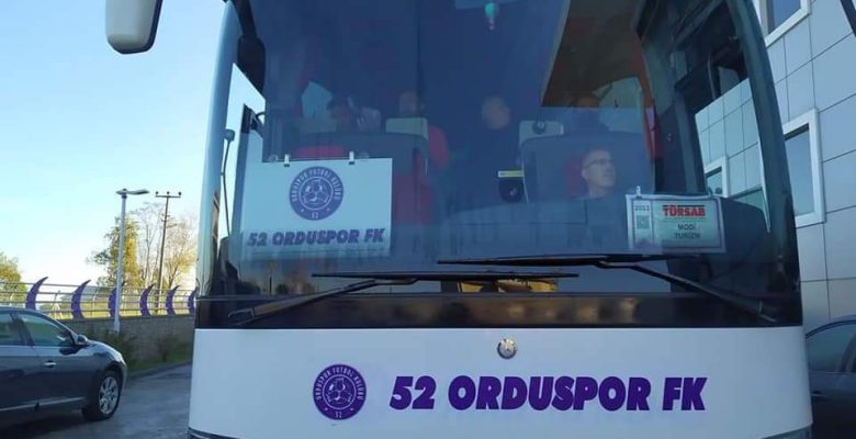 52 ORDUSPOR YOLA ÇIKTI