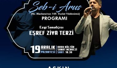 ALTINORDU BELEDİYESİ’NDEN ŞEB-İ ARÛS ÖZEL PROGRAMI