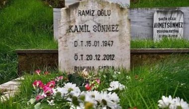 KAMİL SÖNMEZ ÖLÜM YIL DÖNÜMÜNDE MEZARI BAŞINDA ANILDI