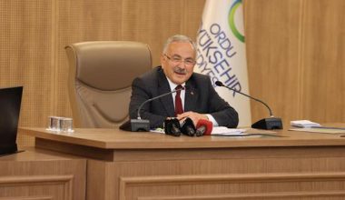 BAŞKAN GÜLER’DEN ORDU’YA MÜJDELER