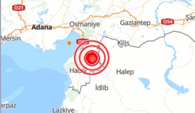 SON DAKİKA: HATAY’DA DEPREM MEYDANA GELDİ