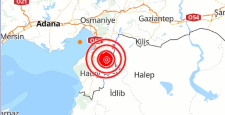 SON DAKİKA: HATAY’DA DEPREM MEYDANA GELDİ