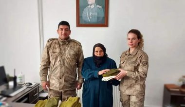 EMANETİ ASKERLERİMİZE ULAŞTIRILDI