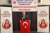 BAŞKAN GÜLER GAZİLER VE ŞEHİT AİLELERİ İLE BİR ARAYA GELDİ