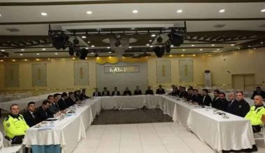 ARALIK AYI GÜVENLİK TOPLANTISI YAPILDI