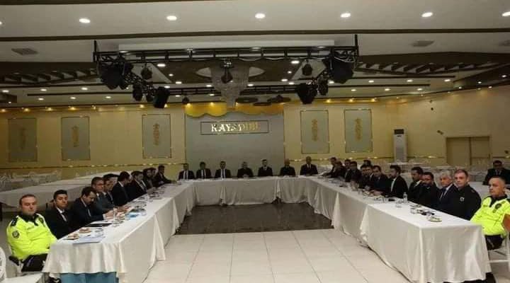 ARALIK AYI GÜVENLİK TOPLANTISI YAPILDI