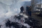 MESUDİYE’DE YANGIN AFETE DÖNÜŞMEDEN SÖNDÜRÜLDÜ