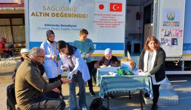 ALTINORDU “MOBİL SAĞLIK TARAMA ARACI” İLE DAHA SAĞLIKLI