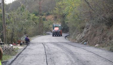 OBB KABATAŞ’TA 43 KM YOLU ASFALT İLE BULUŞTU