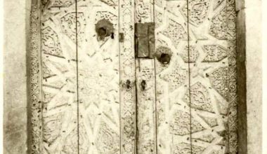 ORDU’DAKİ BİR CAMİİYE AİT KAPI ANKARA’DA SERGİLENİYOR
