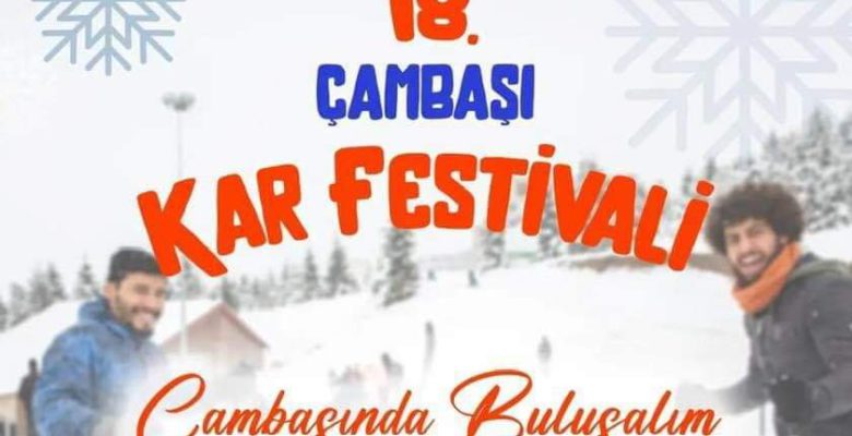 ÇAMBAŞI KAR FESTİVALİNİN TARİHİ BELLİ OLDU