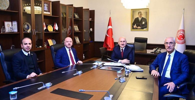 GÜNDOĞDU ULAŞTIRMA BAKANI İLE AYBASTI ÇEVRE YOLUNU GÖRÜŞTÜ