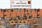 ORDU’DA KAÇAK SİLAH ATÖLYELERİNE BASKIN DÜZENLENDİ