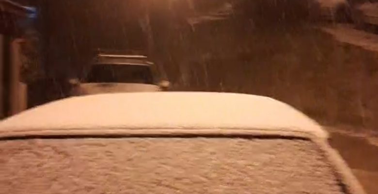 VE ORDU’DA KAR YAĞIŞI BAŞLADI (İZLE)