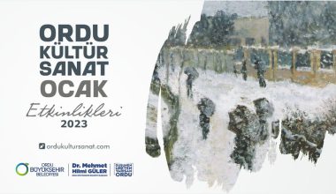 ORDU 2023’E KÜLTÜR-SANATLA BAŞLIYOR