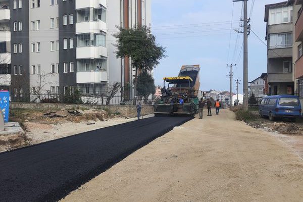 FATSA’DA ALTI SOKAK SICAK ASFALT İLE BULUŞUYOR