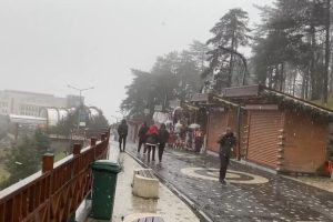 ORDU BOZTEPE’YE 2023’ÜN İLK KARI YAĞMAYA BAŞLADI