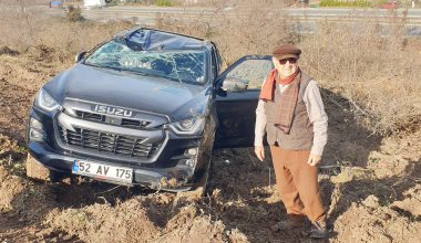 KADİR ENGİN, BU ARAÇTAN SAĞ ÇIKTI
