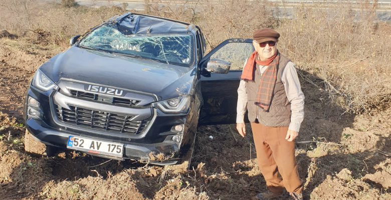 KADİR ENGİN, BU ARAÇTAN SAĞ ÇIKTI