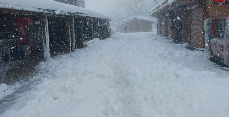 BOZTEPE’DE KAR COŞTU