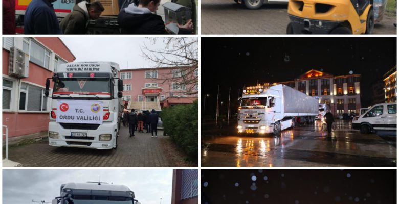BUGÜNE KADAR ORDU’DAN HANGİ YARDIMLAR YAPILDI?