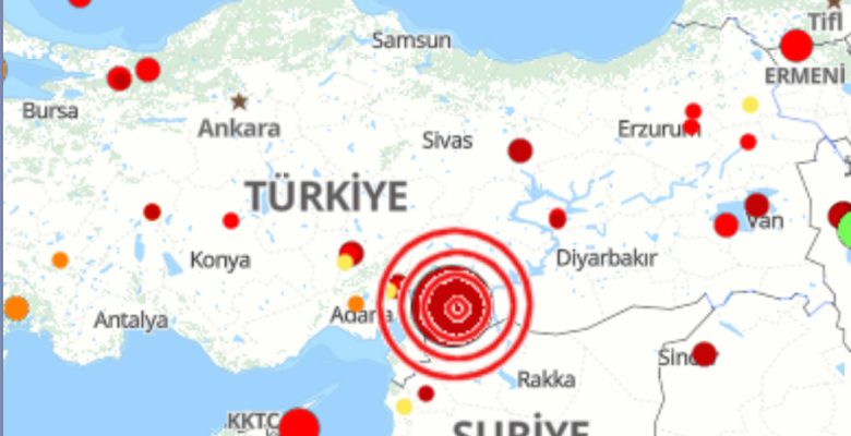 SON DAKİKA! ORDU DA SALLANDI. K.MARAŞ’TA 7.4’LÜK DEPREM