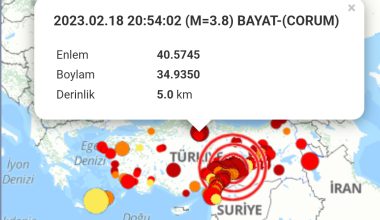 SON DAKİKA! ÇORUM’DA DEPREM