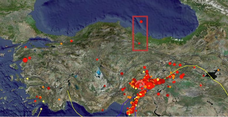 ORDU’NUN ÇEVRESİ 2 KÜÇÜK DEPREMLE SALLANDI