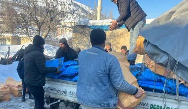 ORDU’DAN GİDEN YAKACAKLAR BÖLGEYE ULAŞMAYA BAŞLADI