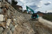 ORDU’DA YOLLAR TAŞ DUVARLARLA KORUMA ALTINDA