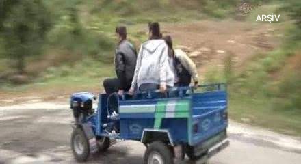 PATPAT İLE OTOMOBİL ÇARPIŞTI