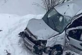 ULUBEY GÜRGENTEPE YOLUNDA KAZA: 1 ÖLÜ