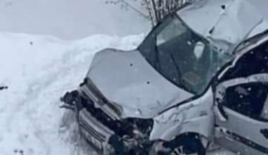 ULUBEY GÜRGENTEPE YOLUNDA KAZA: 1 ÖLÜ