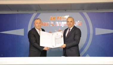 TEKİNTAŞ ADAY ADAYLIĞI BAŞVURUSUNU YAPTI
