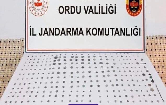 ROMA DÖNEMİNDE AİT SİKKELER ELE GEÇİRİLDİ